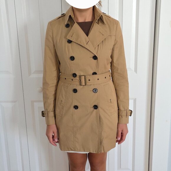 Real 100% Authentic BURBERRY Trench Coat - Picture 1 of 12